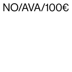 Model/Actriz – No/Ava/100€ 12" (2026, Orange [Opaque] Vinyl, Model/Actriz)