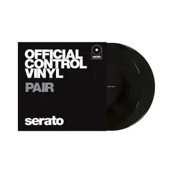 Serato 7" Performance Series Control Vinyl Pair (Black)