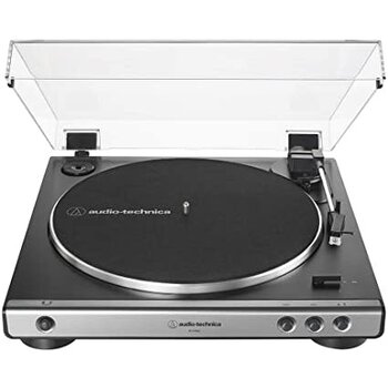 Audio-Technica ATLP60X-GM Gunmetal Colour Fully Automatic Belt-Drive Stereo Turntable