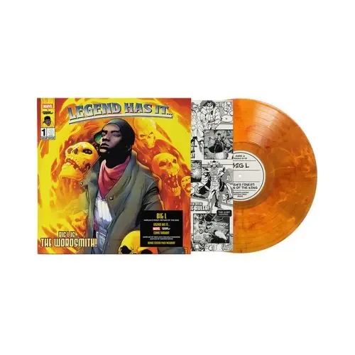 Big L – Harlem's Finest: Return Of The King LP (2026, Marvel Variant Edition, Orange Marble Vinyl, Mass Appeal - Legend Has It Series)