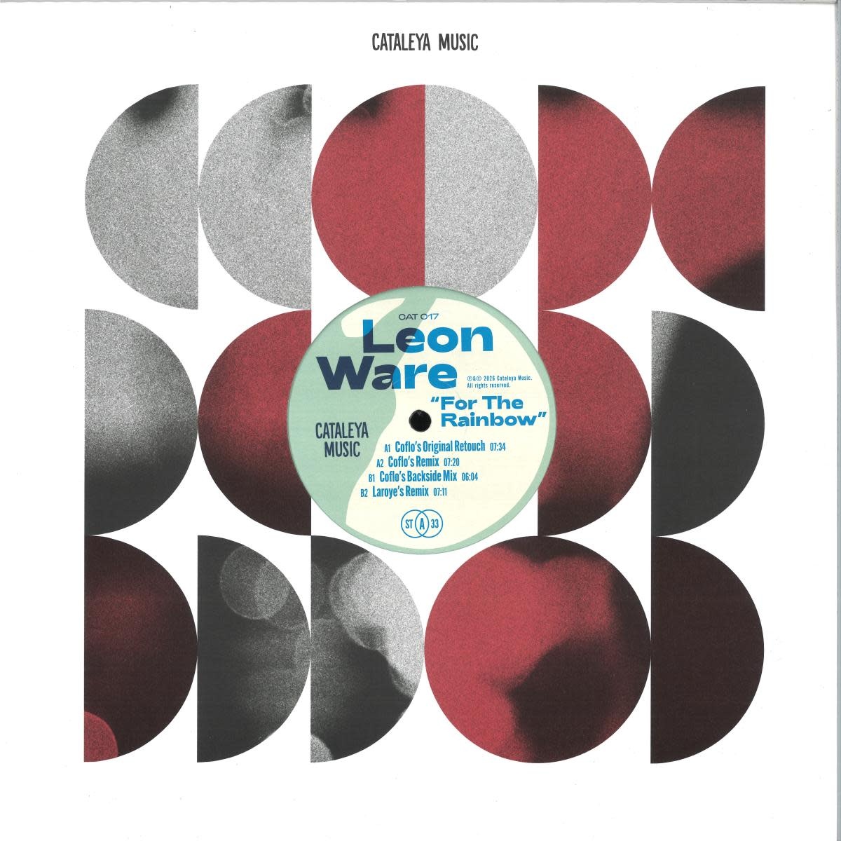 Leon Ware – For The Rainbow 12" (2026, Cataleya Music)