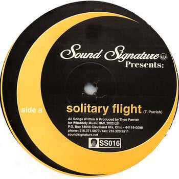 Theo Parrish – Solitary Flight 12" (2002, Sound Signature)