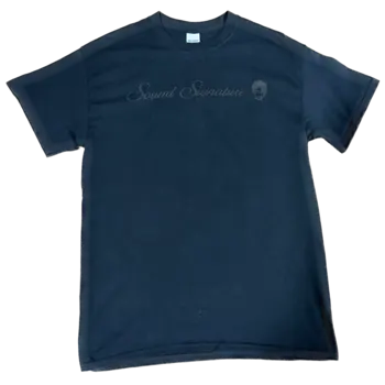 Sound Signature / Theo Parrish Black T-Shirt [LARGE]