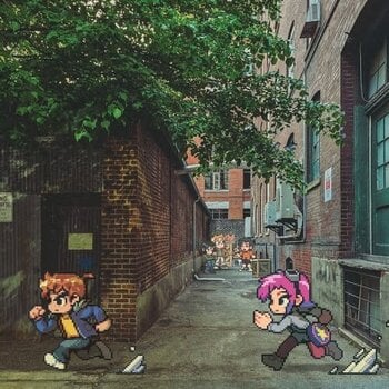 Anamanaguchi - Scott Pilgrim EX (Original Soundtrack) 2LP (2026, Blue/Pink Marbled Vinyl, Polyvinyl)