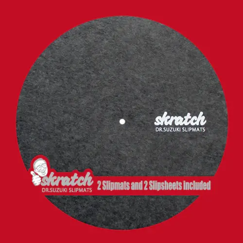STOKYO Dr. Suzuki *Skratch* 12" Slipmats + Slipsheets (Pair)