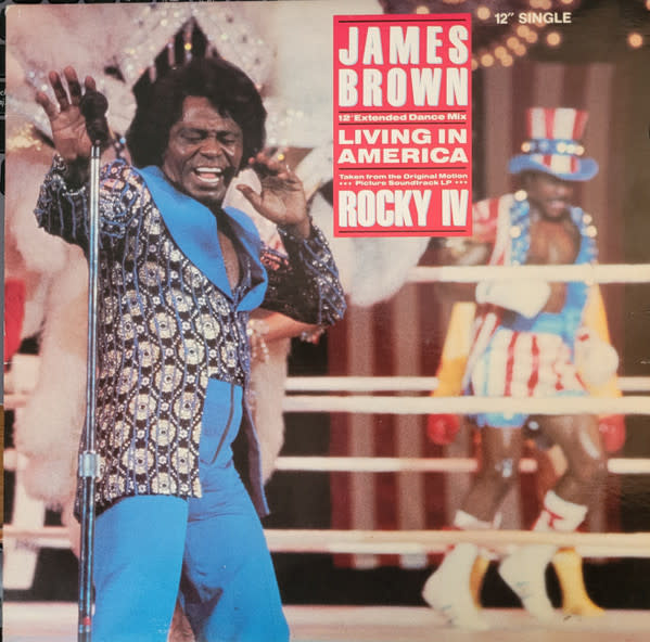 (VINTAGE) James Brown – Living In America12"[VG+](1985,Canad)