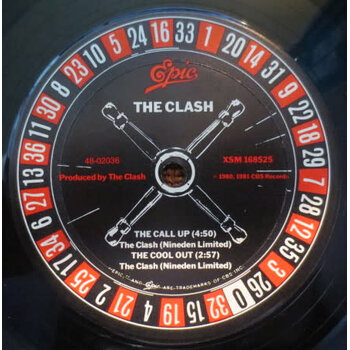 (VINTAGE) The Clash - The Call Up / The Magnificent Dance 12" SINGLE [VG++](Reissue,US)