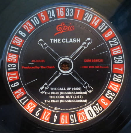 (VINTAGE) The Clash - The Call Up / The Magnificent Dance 12" SINGLE [VG++](Reissue,US)