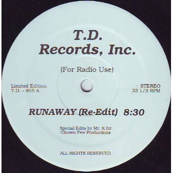 (VINTAGE) The Salsoul Orchestra / Venus Dodson – Runaway / Shining 12" SINGLE [VG]