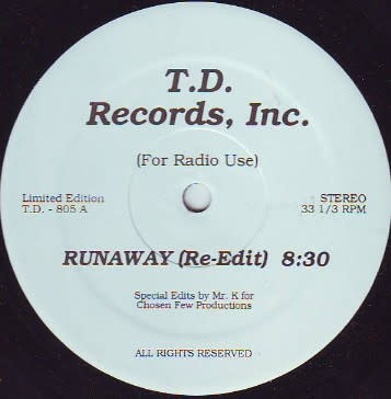 (VINTAGE) The Salsoul Orchestra / Venus Dodson – Runaway / Shining 12" SINGLE [VG]