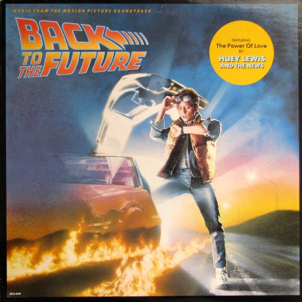 (VINTAGE) V/A - Back To The Future LP [VG] (1985,Canada)