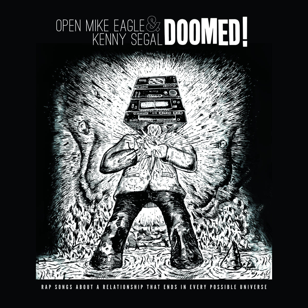 Open Mike Eagle & Kenny Segal – DOOMED! CD (2026, Backwoodz Studioz)
