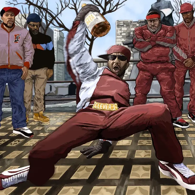 Clever 1 x Shar Tha Analog Bastard – Da Baddest Incredible B-Boy Known 2 Mankind LP (2026, Grilchy Party)
