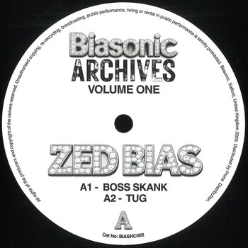 Zed Bias – Archives Volume One 12" (2026, Biasonic)