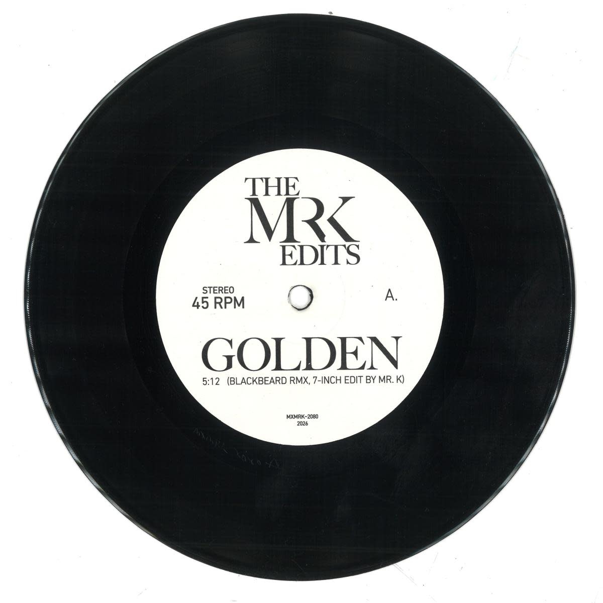 Mr. K – Golden / Umi Says 7" (2026, Most Excellent Unlimited)