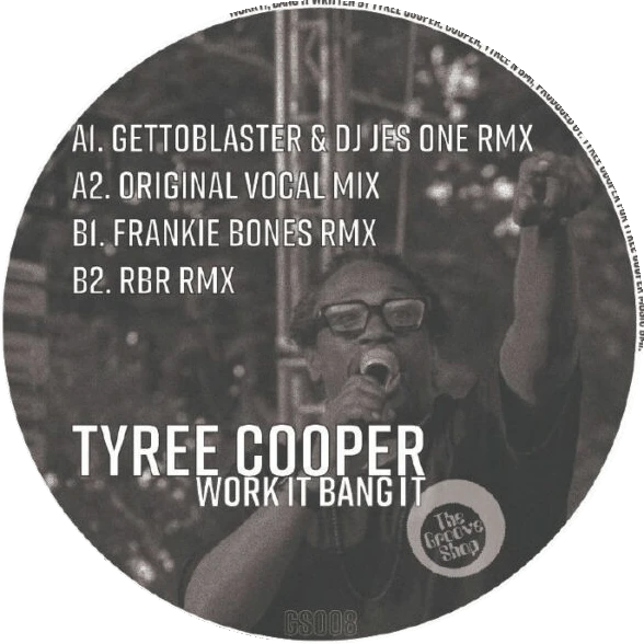 Tyree Cooper – Work It Bang It 12" (2026 Reissue, The Groove Shop)