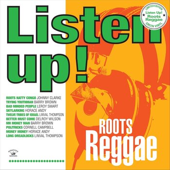 Various – Listen Up! Roots Reggae LP (2026 Reissue, Green Vinyl, Compilation, Kingston Sounds - Listen Up! Series)