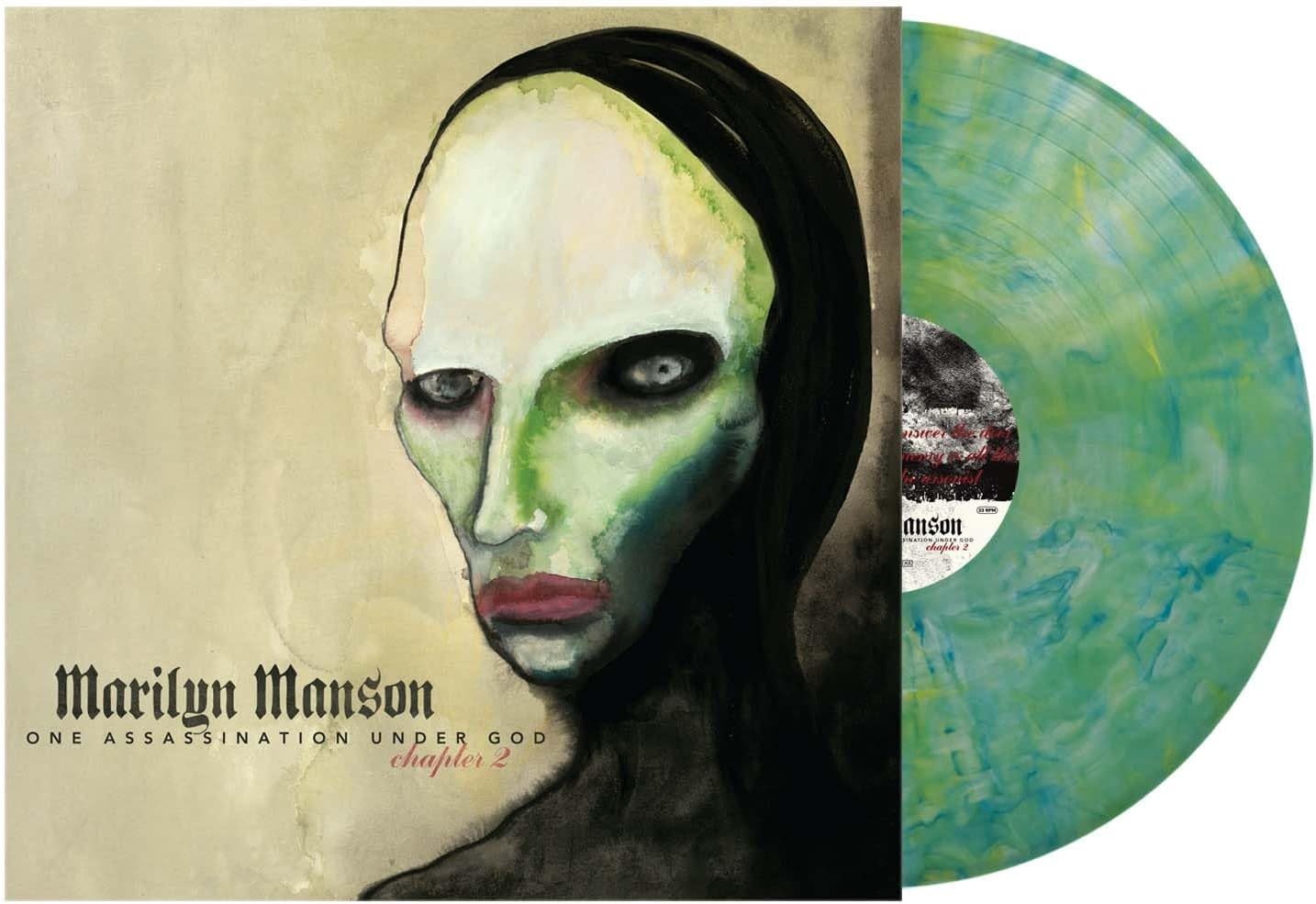 Marilyn Manson – One Assassination Under God (Chapter 2) LP (2026, Green & Blue Marble Vinyl, Nuclear Blast Records)