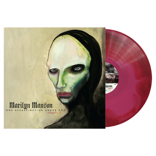 Marilyn Manson – One Assassination Under God (Chapter 2) LP (2026, Indie Exclusive Pink & Red Swirl Vinyl, Nuclear Blast Records)