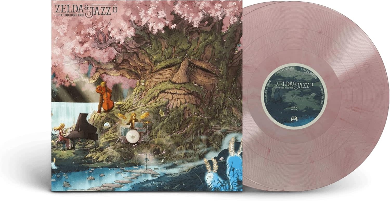The Deku Trio – Zelda & Jazz II 2LP (2026, Pink & Blue Marble Vinyl, Diggers Factory)