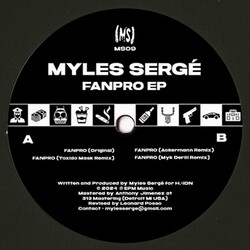 Myles Sergé – FANPRO EP 12" (2026, (MS))