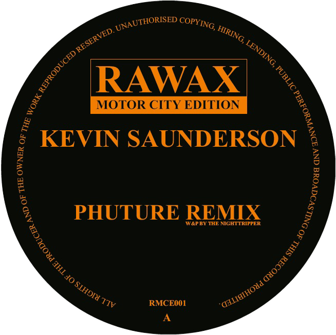 The Nighttripper & Kevin Saunderson & Robert Hood – Phuture Remixes 12" (2025 Reissue, Rawax Motor City Edition Series)