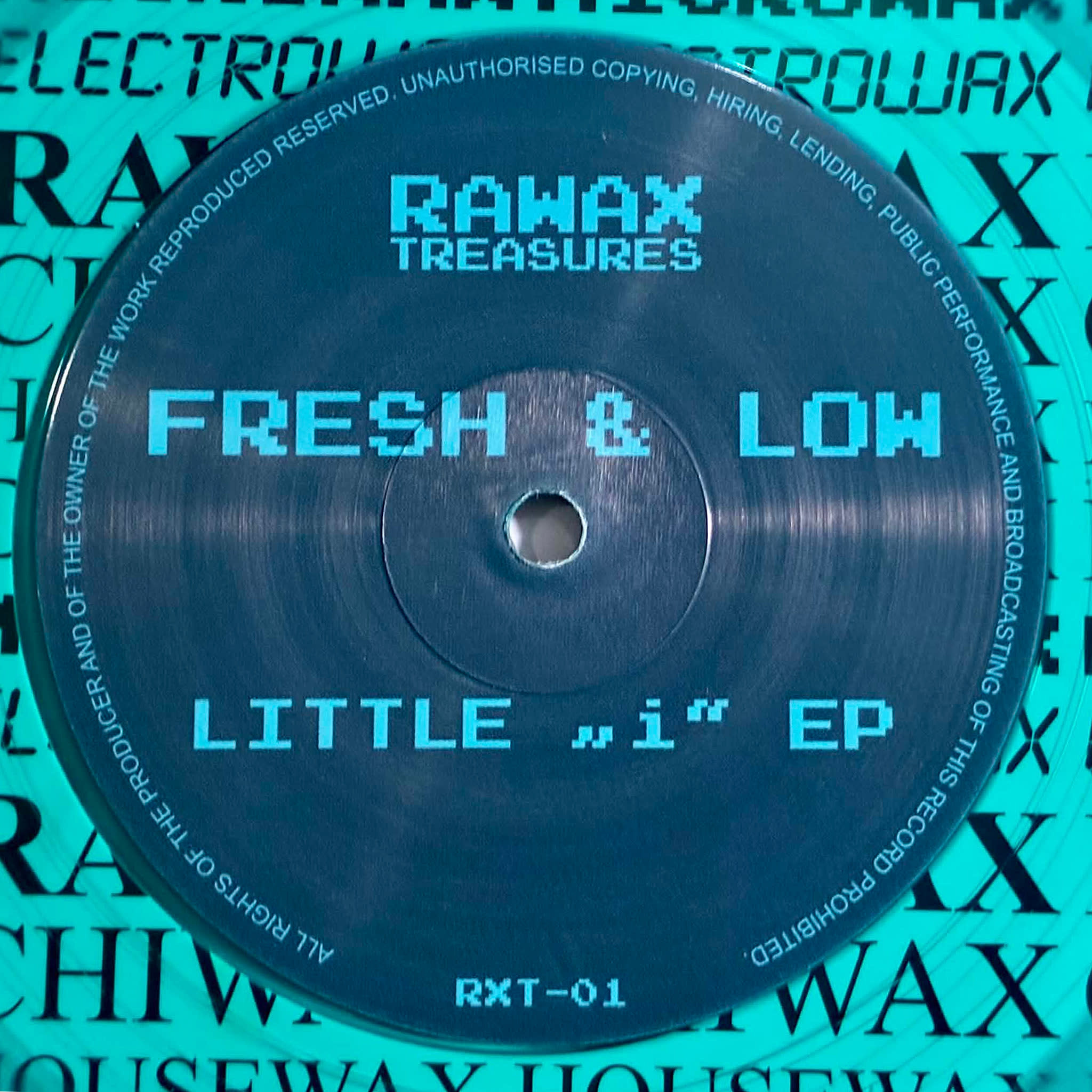 Fresh & Low – Little 'i' EP 12" (2026 Reissue, Turquoise Vinyl, Rawax)
