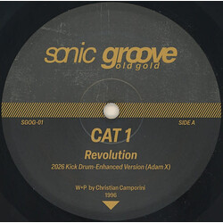 Cat 1 – Revolution / Axion 12" (2026, Sonic Groove Old Gold)