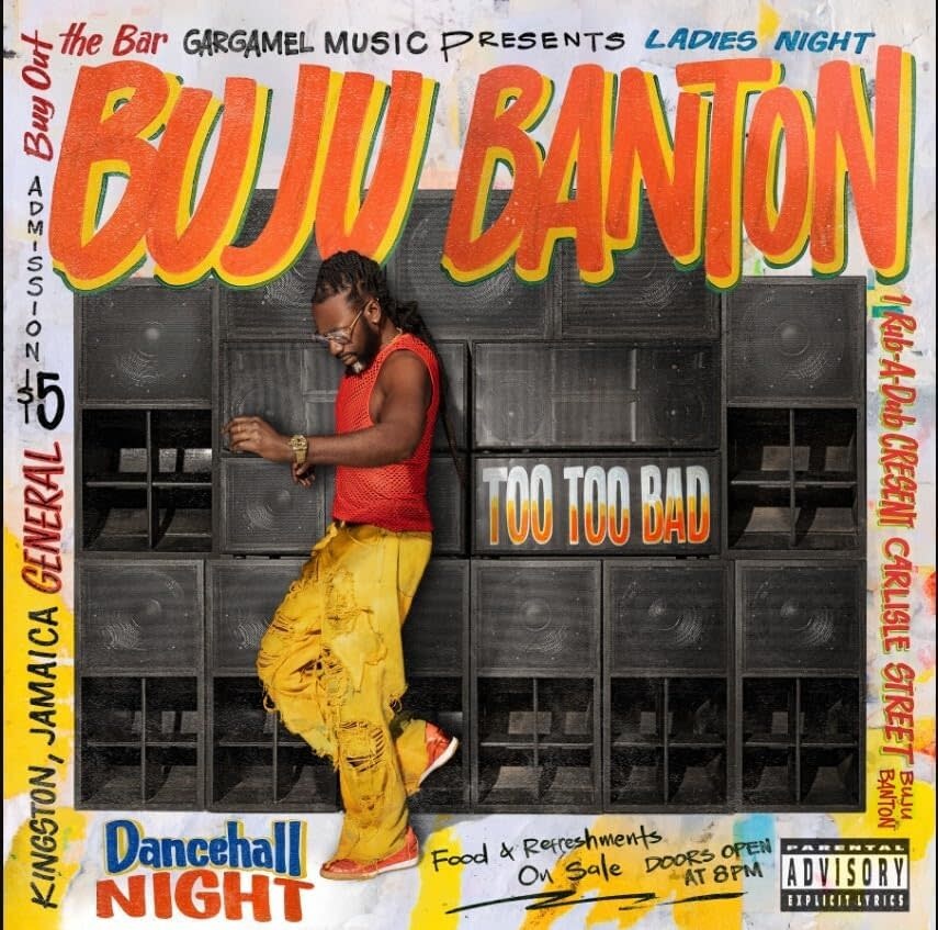 Buju Banton – Too Too Bad CD (2026, VP Records)
