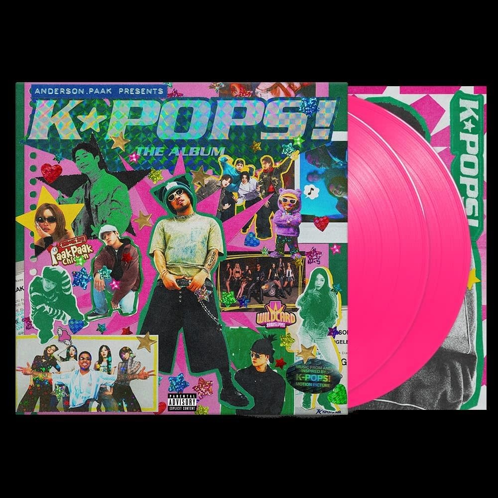 Anderson .Paak – K-Pops! The Album 2LP (2026, Pink Vinyl, Interscope)