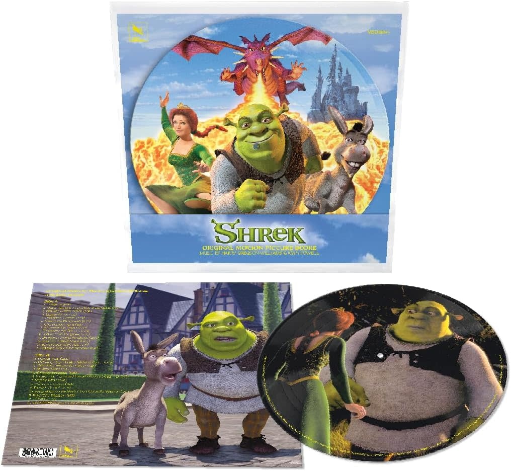 Various – Shrek (Music From The Original Motion Picture) LP  (2026 Reissue, Picture Disc, 25th Anniversary Edition, Geffen)