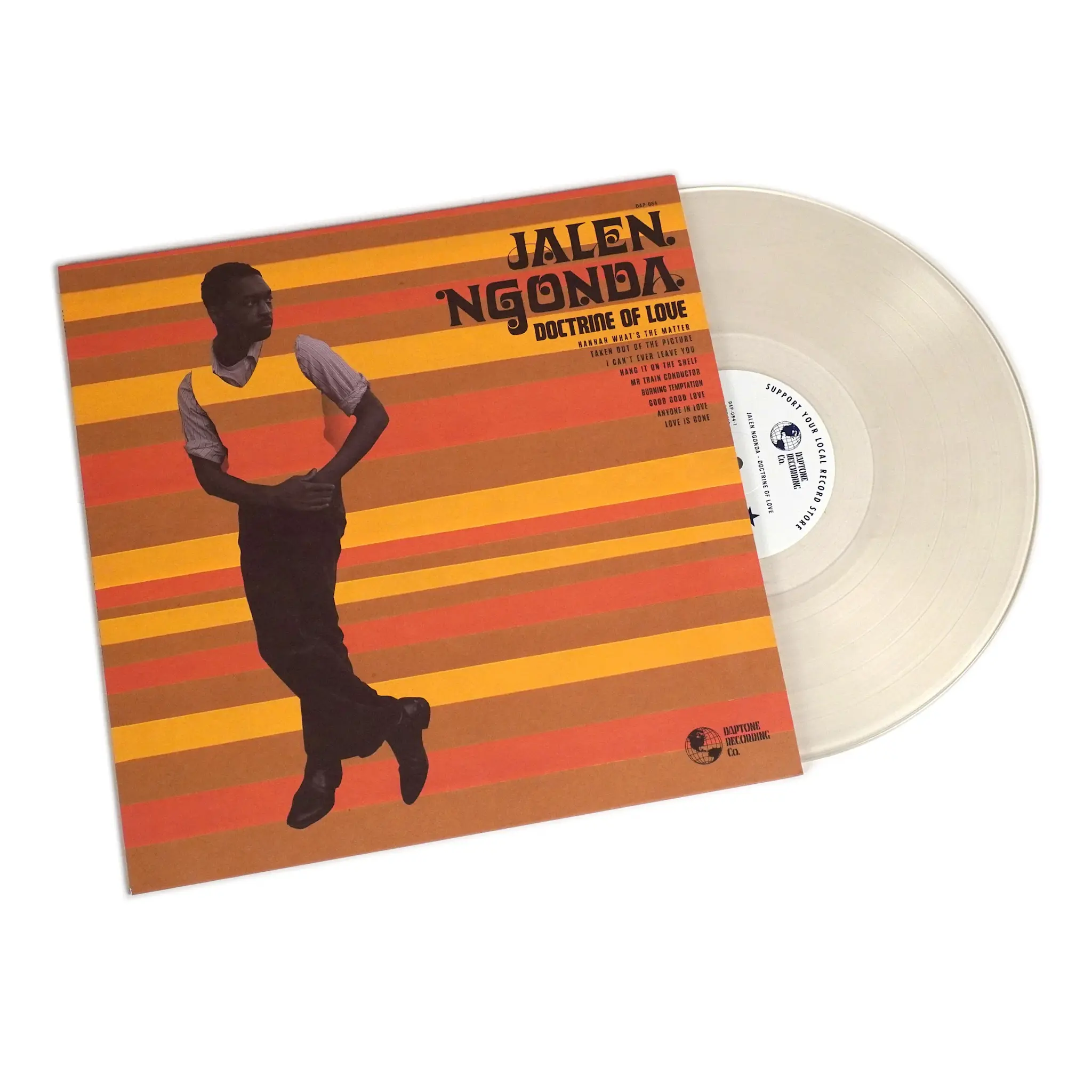 Jalen Ngonda – Doctrine Of Love LP (2026, Indie Exclusive Clear Vinyl, Daptone Records)