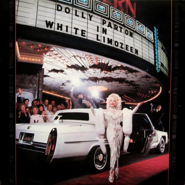 (VINTAGE) Dolly Parton ‎- White Limozeen LP [VG Cover,VG+ Disc](1989,US)