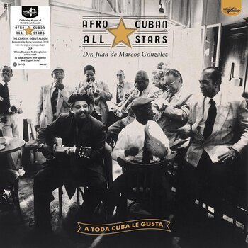 Afro-Cuban All Stars – A Toda Cuba Le Gusta 2LP (2026 Reissue, White-Blue-Red Inkplosion Vinyl, World Circuit)
