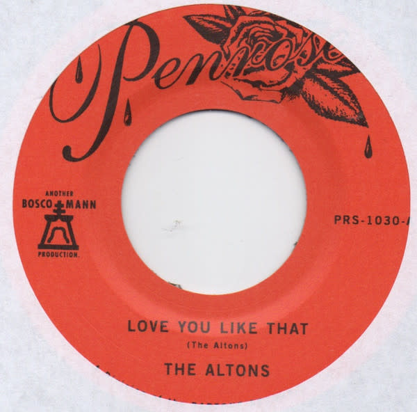 The Altons – Love You Like That / I Try I Try 7" (2025, Penrose)