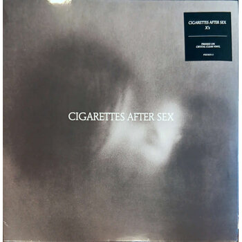 Cigarettes After Sex – X's LP (2024, Limited Edition, Crystal Clear Vinyl, Partisan Records)