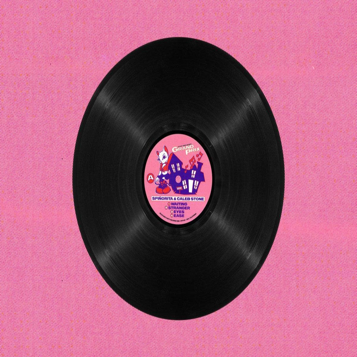 Spinorita  & Caleb Stone - Grand Prix 12" (2026, Backyard Party Records)