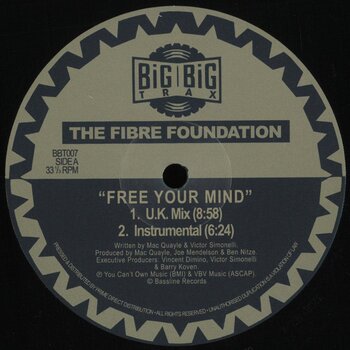 Fibre Foundation – Free Your Mind 12" (2026 Reissue, Big Big Trax)