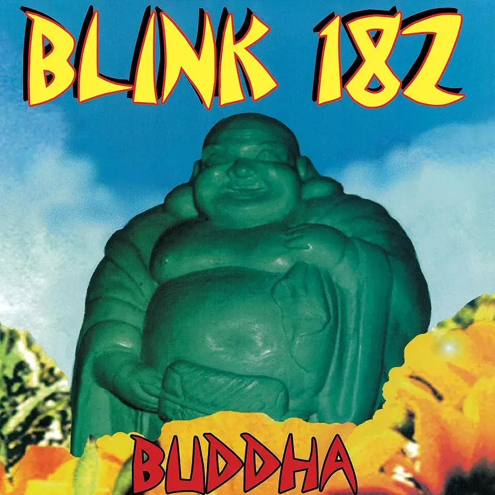 Blink-182 – Buddha LP (2026 Reissue, Blue/Red/Yellow Splatter Vinyl, Kung Fu Records)