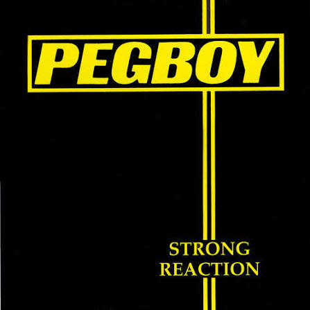 Pegboy – Strong Reaction LP (2026 Reissue, Yellow Vinyl, Quarterstick Vinyl)
