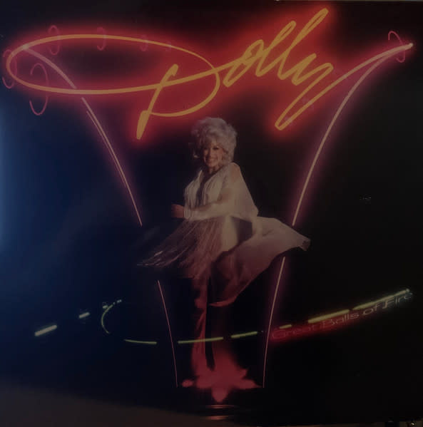 (VINTAGE) Dolly Parton - Great Balls Of Fire LP [VG Cover,VG+ Disc](1979,US)