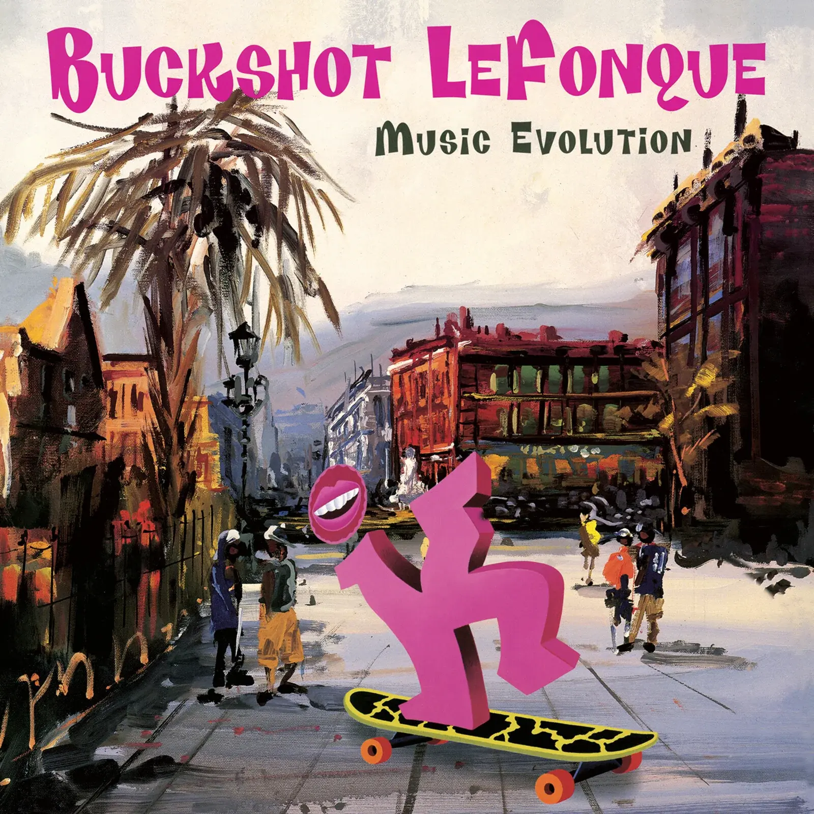Buckshot LeFonque – Music Evolution LP (2026 Reissue, Pink Vinyl, Music On Vinyl)