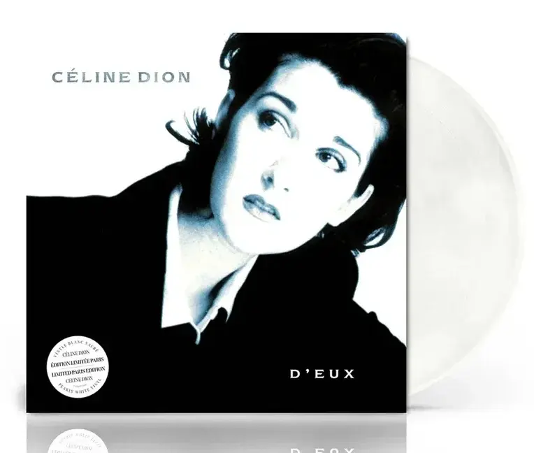 Céline Dion – D'eux (Edition Limitée Paris - Vinyle Blanc Nacré) LP (2026 Reissue, Sony)