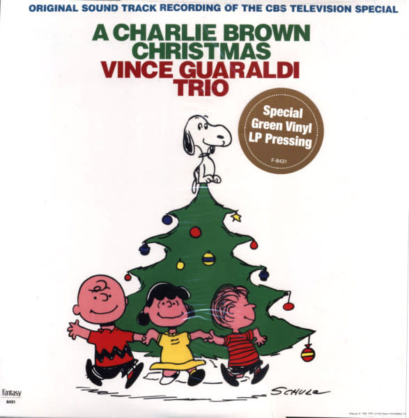 Vince Guaraldi Trio - A Charlie Brown Christmas LP (Reissue, Green Vinyl)