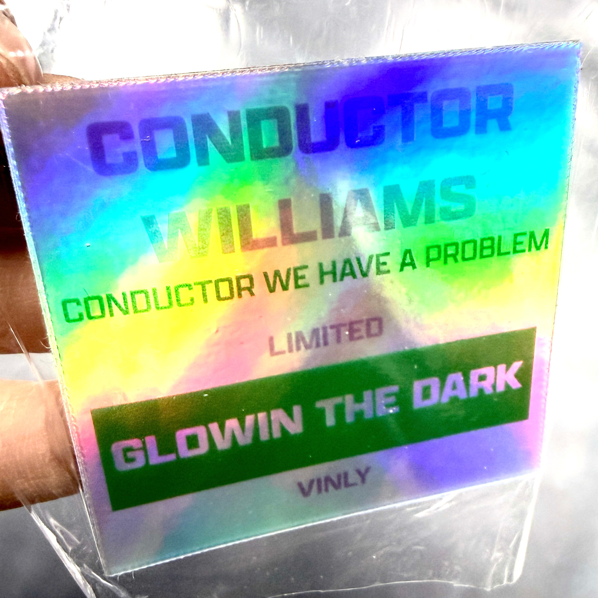 [EXCLUSIVE] ConductorWilliams - We Have A Problem LP (2026 Reissue), Glow In The Dark, Limited 150