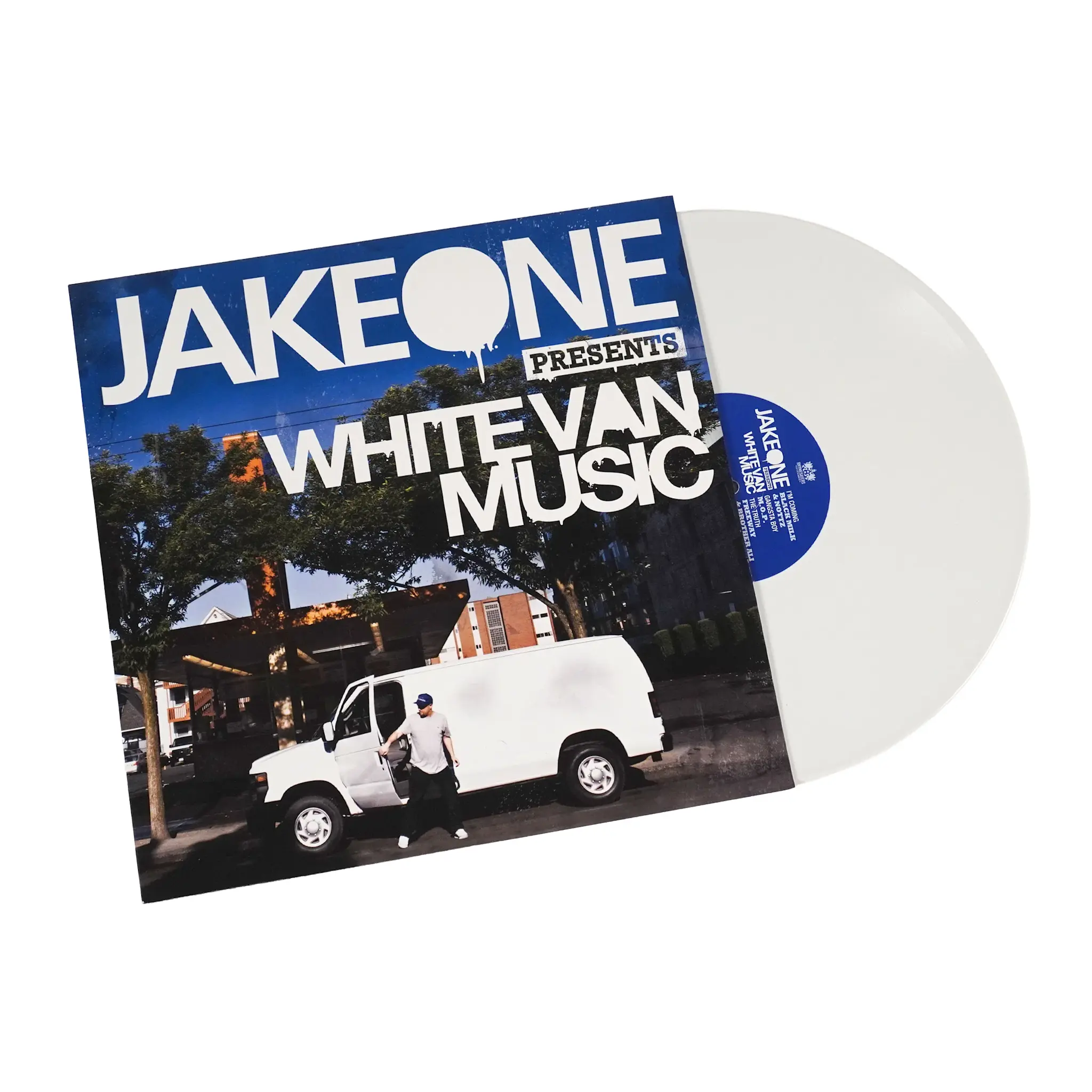 Jake One – White Van Music 2LP (2026 Reissue, White Vinyl, Rhymesayers Entertainment)