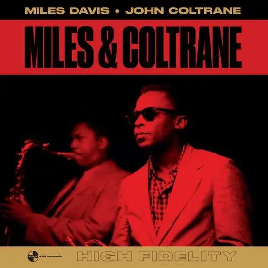 Miles Davis & John Coltrane – Miles & Coltrane LP (Compilation, Pan Am Records)