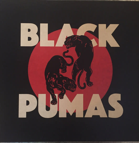 (VINTAGE) Black Pumas – Black Pumas LP [VG Cover,VG+ Disc](2019), Cream Vinyl