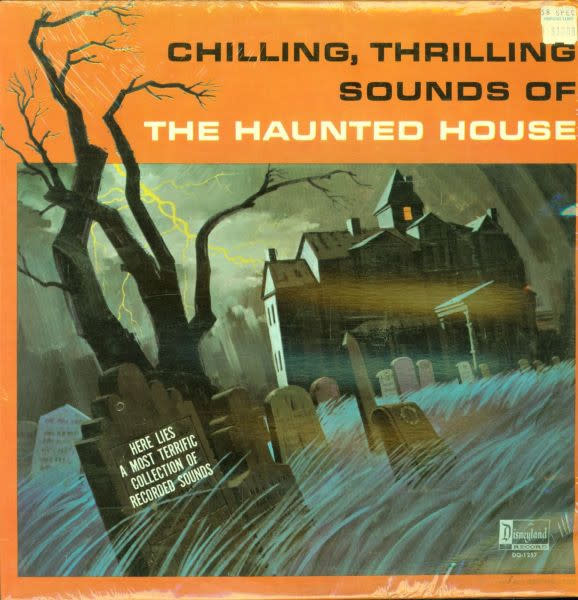 (VINTAGE) Disney/No Artist - Chilling, Thrilling Sounds Of The Haunted House LP [VG](1968,Canada)