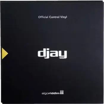 Algoriddim - Djay Official Control Vinyl - 12" - Black - 1 Record